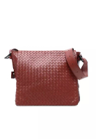 BOTTEGA VENETA 心愛的 Bottega Veneta Nappa Intrecciato 翻蓋斜背包
