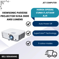 VIEWSONIC PA503SE PROJECTOR SVGA 3600 ANSI LUMENS