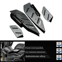 Suitable for Yamaha Xmax250 300 400 2021 2022 2023 CNC modified pedal motorcycle aluminum rear footrest