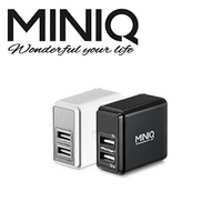 [富廉網]【miniQ】AC-DK49T 智慧型數字顯示 充電器