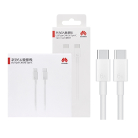 HUAWEI華為 原廠CC800 6A Type-C to Type-C 超級快充充電線 1.8M - 白 (盒裝)