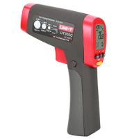 UNI-T UT302C Infrared Thermometers Non-Contact Digital IR Thermometer Distance to Spot Size 20:1(-32'C~650'C)