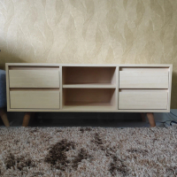 Meja TV Kayu Jati Solid • Meja TV HPL • Meja TV Kamar Minimalis