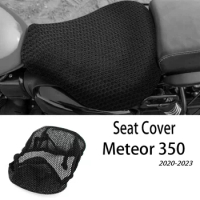 3D Mesh Seat Cover Motorcycle Insulation Protect Seat Cushion Meteor350 2020 - 2023 For Royal Enfield Meteor 350 Accessories