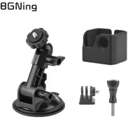Camera Car Mount Adapter Suction Cup Gimbal Camera Holder For DJI OSMO Pocket 3 for Gopro Hero for INSTA360 Camera Accessory