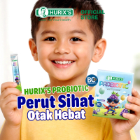 HURIX'S Probiotic (BC30) - Probiotik - Vitamin C - Serat Tinggi - High Fiber - Kesihatan Usus - Gut 