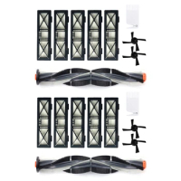 2X Filters Brushes For Neato Botvac D Series D7 D5 D3 D75 D80 D85 D7500 D8500 D800