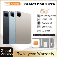 2023 Pad 6 Pro Tablet Android 13 Snapdragon 870 IPS 16GB 1024GB 5G WIFI Tablets PC 11Inch Global Version 5G WIFI Pad 6 Pro Tab