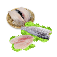 【賣魚的家】本土魚類切片組合 9片組(虱目魚3鯛魚3鱸魚3/共1410g±10%/組)