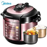 Rice Cooker Midea 5L 6L Double Inner Pots 24h Reservation Pressure Cooker Non-stick Multicooker Electric Rice Cookers Make Soup