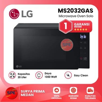 MICROWAVE OVEN SOLO LG KAPASITAS 20 LITER MS2032GAS GARANSI RESMI ( MEDAN )
