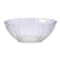 【Luminarc 樂美雅】強化玻璃蓮花造型沙拉碗15cm(二入組)