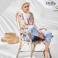 【Diffa】美型剪裁速乾涼感抗UV長褲-女