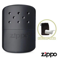 【美國 Zippo】世界經典品牌 12hr Hand Warmer 暖手爐/懷爐.暖爐(大)/40454 黑