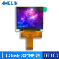 2.31 inch TFT 320*240 TN type MCU/SPI interface IC: ILI9342C LCD display