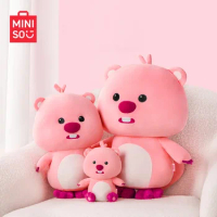 MINISO LOOPY Series Anime Standing Sitting Figures Plush Dolls Room Decoration Cartoon Cute Plush Toy Stuffed Pillow Girls Gifts