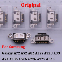 10-100Pcs USB Charging Port Plug Charger Connector For Samsung Galaxy A72 A52 A82 A52S A52U A33 A73 A336 A526 A726 A725 A525
