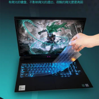 Laptop Clear Transparent Tpu Keyboard protectors Cover For 2019 Alienware M17 R2/2020 Alienware M17 R3/2020 AREA-51M R2 17.3"