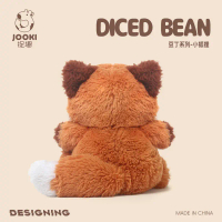 Douding Fox Plush Toy Cute Doll Sleeping Pillow Comfort Doll Girl Birthday Gift