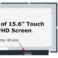 Lcd Led 15.6 Inch Pin 40 Touch NV156FHM-T06 TouchScreen