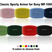 Silicone Case For Sony WF-1000 XM4 Case Earphone Accessories Cover with Carabiner Hearphone WF-1000XM4 For Sony WF-1000 XM4 Case
