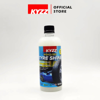 KYZZ HIGH GLOSS TYRE SHINE 500ML【SHINE & PROTECT 2 in 1 NEW FORMULATION】LASTING & ALL BLACK tyre wax