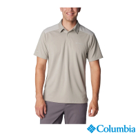 【Columbia 哥倫比亞】男款-Black Mesa™涼感快排短袖POLO衫-礦石灰(UAO34670AT/IS)