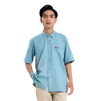 Rabbani - Kemeja Koko Lengan Pendek Kemko Alwatzi Pdk Exclusive 600 Biru M