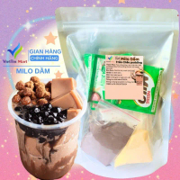 [Giá ưu đãi] Set Milo Dầm Trân Châu Đường Đen Viettin Mart 400G