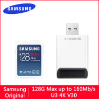SAMSUNG PRO Plus Memory Card 128GB Flash Memory SD Card 256GB U3 4K V30 High Speed SD Cards 512GB Full HD Video For Camera