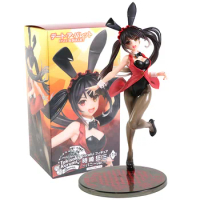 Date A Live Tokisaki Kurumi Bunny Ver. Collectible Figure Anime Sexy Beauty Model Toy
