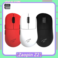 Zaopin Z2 Mouse Three Mode Paw3395 Bluetooth Wireless Gaming Mouse Custom Ergonomic Lightweight Mice