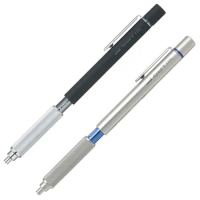 日本UNI三菱SHIFT尖長筆頭可伸縮0.5mm自動鉛筆M5-1010製圖筆(金屬低重心防滑筆桿)繪圖筆素描筆自動0.5