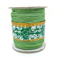 Free Shipping,160m/Roll,1.5mm Army Green Polyester Nylon Cord Beading Thread Findings For Macrame Jewelry Making