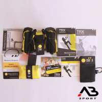 AB SPORT สายรัดการฝึกอบรม AD-TRX รุ่น P 1 สายรัดความต้านทานวงดนตรีออกกำลังกายเต็มรูปแบบ สำหรับการฝึก