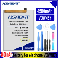 HSABAT Vowney 4500mAh Battery for Elephone Vowney / for Elephone Vowney Lite Batteries