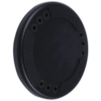 2X Sound Isolation Platform Damping Recoil Pad For Apple Homepod Amazon Echo Google Home Stabilizer Smart Speaker(Black)