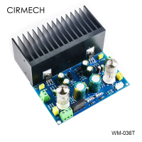 CIRMECH HIFI vacuum tube amplifier lembaga penguat injap elektronik 6J1 LM1875 amplifier ac18v diy kit dan produk siap