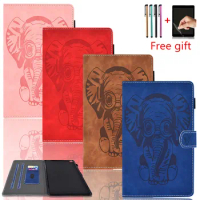 3D Case For Samsung Galaxy Tab S6 t860 t865 10.5 PU Leather Stand Wallet Cover for galaxy tab s6 case+ Screen protector +Stylus