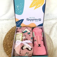 LC - Kado Bayi Selimut Handuk - Baby Gift Hampers Newborn Girl Boy | Parsel Paket Hadiah Bayi Baru L