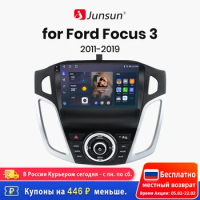 Junsun V1 AI Voice Wireless CarPlay Android Auto Radio for Ford Focus 3 2011-2019 4G Car Multimedia GPS 2din autoradio