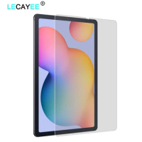 LECAYEE 2.5D Tempered Glass for Samsung Galaxy Tab S6 lite LTE WiFi 10.4 Clear Screen Protector for Samsung Tablet SM-P610 P615