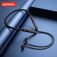 Origial Lenovo HE05X Bluetooth Earphones Earphone Waterproof Earplugs HIFI Sound Magnetic Neckband Headset Sports Headphone