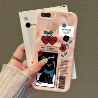 Casing Hp Untuk OPPO A7 OPPO A5s OPPO A12 OPPO A12S A11k Case Casing Kelopak Bunga Kucing Pola Bentu