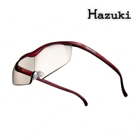 【Hazuki】日本葉月抗藍光放大鏡1.6倍大鏡片-茶色鏡片 (紅-濾藍光率55%)