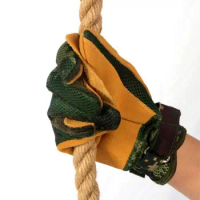 Hiking Gloves Wrist Guard Gloves Wear-resistant Standard Longboard Downhill Slide Gloves Skateboard Gloves Practical Camping