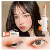 嬾人眼影棒一抹雙色啞光防水防汗持久不暈染(05#）(橙橘色)#N80_014_084