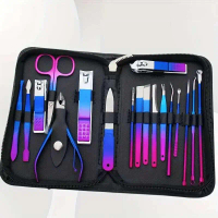 [Pro Salon] Kit Manikur Keluli Tahan Karat Set 9-18Pcs | Teknologi Penjagaan Ketepatan & Lapisan Ant