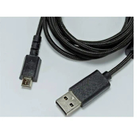 1.8M Keyboard Data Cable Woven Connection Cable Keyboard Replacement Micro USB Cable for G913 G913TKL
