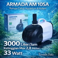 ARMADA AM 105A - Pompa Air Celup Kolam Ikan Aquarium Aquascape 105 A